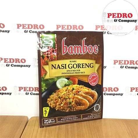 Jual Bamboe Bumbu Nasi Goreng Gram Indonesian Fried Rice Instant