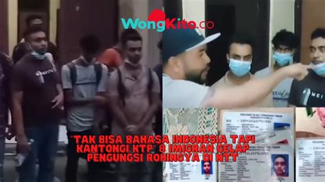 Tak Bisa Bahasa Indonesia Tapi Kantongi Ktp Imigran Gelap