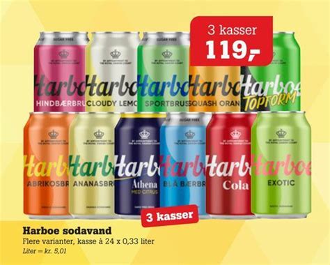 Harboe Sodavand Tilbud Hos Poetzsch Padborg