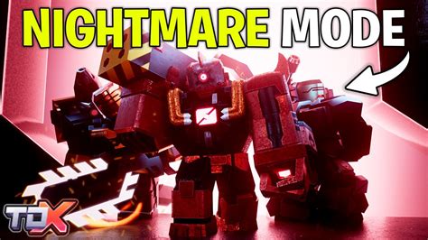 The Nightmare Mode Teaser Only In Tdx Roblox Tower Defense X