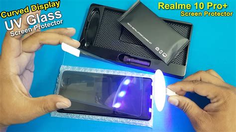 How To Use Uv Curved Glass Uv Light Liquid Full Glass For Realme