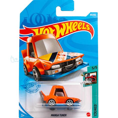 飛行屋 全新品 Hot Wheels 風火輪小汽車 合金車 暴走車 MANGA TUNER 84 250 露天市集 全台最大