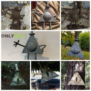 Where Is The Bronze Real Life Gravity Falls Bill Cipher Statue Location