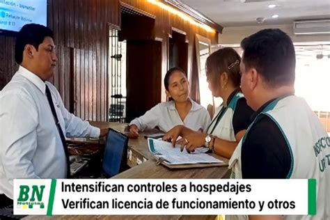 Gobernación intensifica los controles a establecimientos de hospedajes