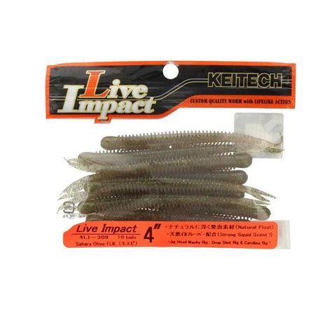 Vinilos Mar General Keitech Live Impact 4"