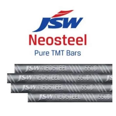 10mm Jsw Neosteel Tmt Bar Fe 500 At Rs 587 Piece In Piler ID