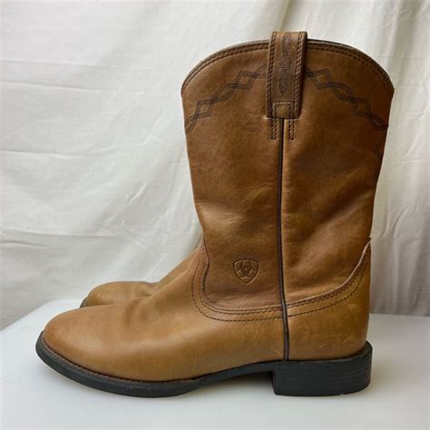 Ariat Shoes Ariat Mens Heritage Roper Western Cowboy Boot In