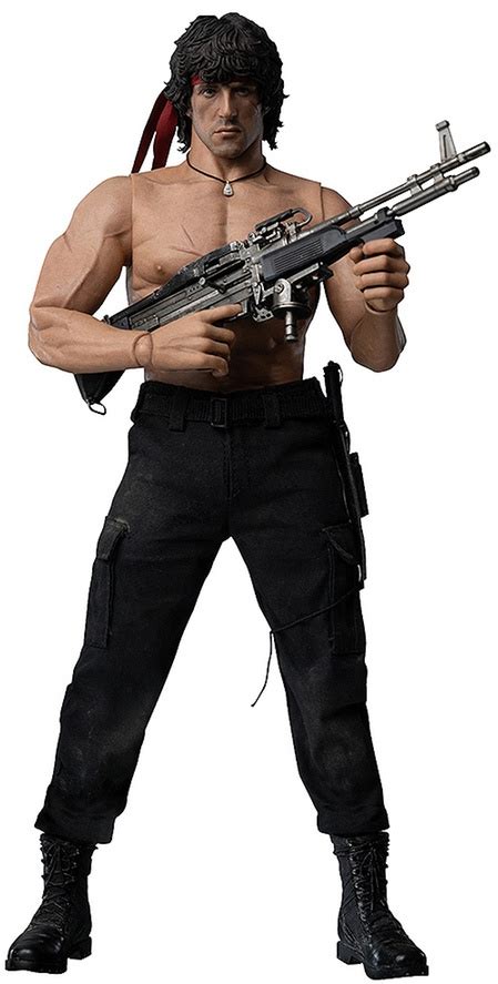 Scale Threezero Rambo First Blood Part Ii John Rambo Dbeat