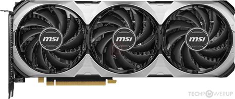 Msi Rtx 4060 Ti Ventus 3x Specs Techpowerup Gpu Database