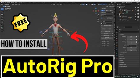 How To Install Auto Rig Pro In Blender Blender Tutorial YouTube