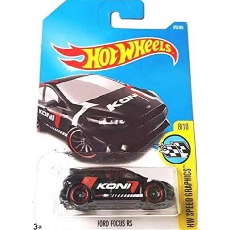 Hot Wheels Speed Graphics Ford Focus RS Universo Hot Wheels
