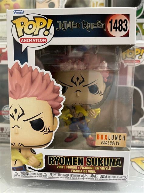 Funko pop 1483 RYOMEN SUKUNA JUJUTSU KAISEN 兩面宿儺 咒術迴戰 興趣及遊戲 玩具 遊戲類