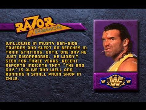 WWF Arcade Game Sega Genesis Razor Ramon Road To Wrestlemania Very Hard