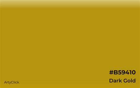 Dark Gold Color | ArtyClick