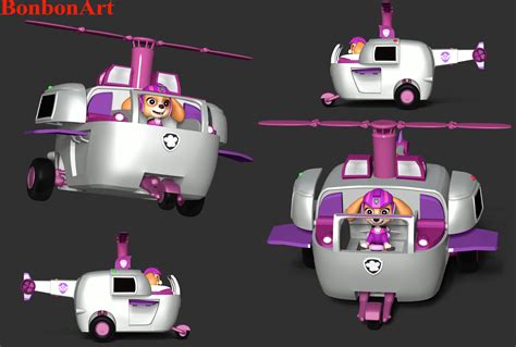 ArtStation - Skye Helicopter - Paw Patrol | Resources