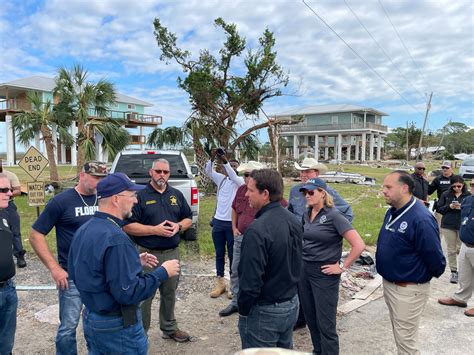 FEMA Administrator Criswell Meets with Florida Officials After