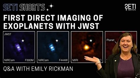 The First Direct Images Of Exoplanets With Jwst Ft Dr Emily Rickman