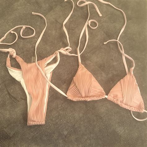 Light Pink Bikini Set Gem