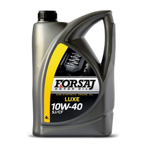 Luxe SAE 10w-40 API SJ/CF — Моторные масла Forsaj
