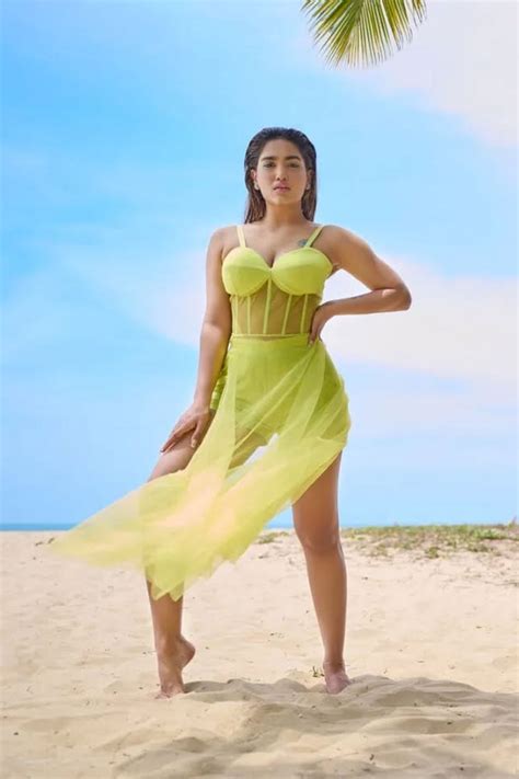 Saniya Iyappan Turns Up The Heat In Statement Bikini Beach Outfits South Indian Actress