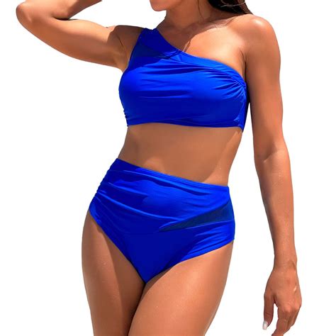 Clearance Yajing Swimwear For Women Bikini Set For Women Plus Size Bathing Suit Tank Swimsuit