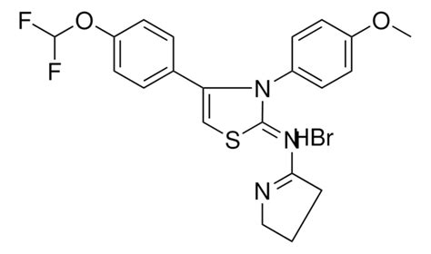 N 2Z 4 4 DIFLUOROMETHOXY PHENYL 3 4 METHOXYPHENYL 1 3 THIAZOL 2