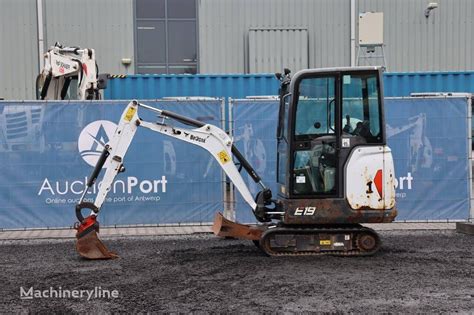 Buy Bobcat E19 Tracked Excavator By Auction Belgium Antwerpen GM39355