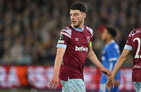 Declan Rice Arsenal Man United Transfer Bidding War