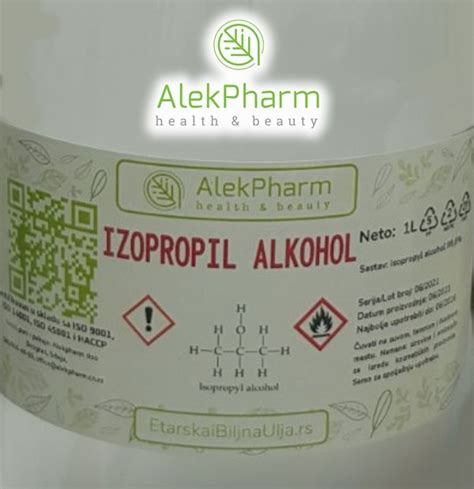 Izopropil alkohol | Etarska i Biljna ulja | AlekPharm