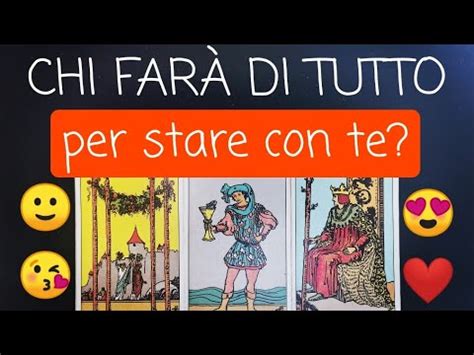 Scopri chi farà di tutto per stare con te Tarocchi interattivi carte