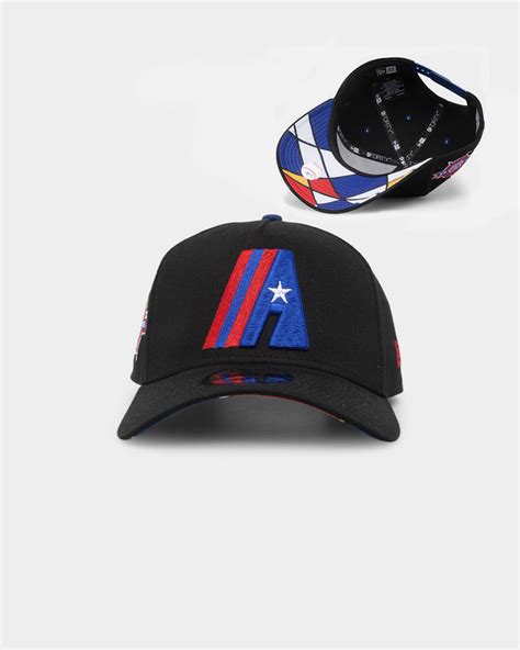 New Era Houston Astros 'Retro Mosaic' 9FORTY A-Frame Snapback Black ...