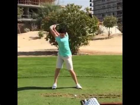 RORY MCILROY Driver Swing Slow Motion - YouTube