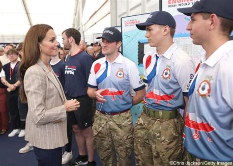 The Princess Wears Blazé Milano for Family Outing to Air Tattoo What