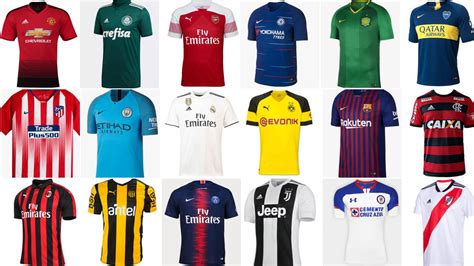 Las Nuevas Camisetas De Los Grandes Equipos De Europa Está A Punto De