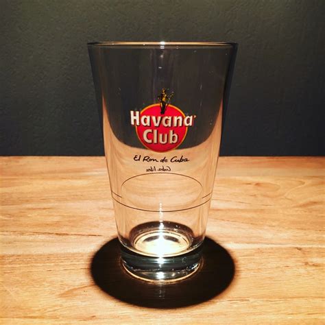 Glass Havana Club Conical Model 1