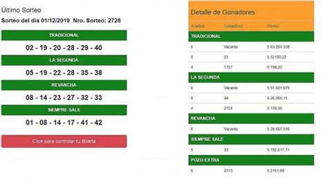 Quini Quini Y Loto Quini Resultados Control De Boleta Y