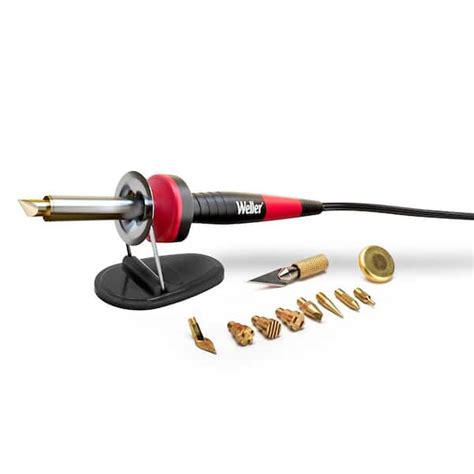 Weller Watt Volt Corded Woodburning Soldering Iron Kit Piece