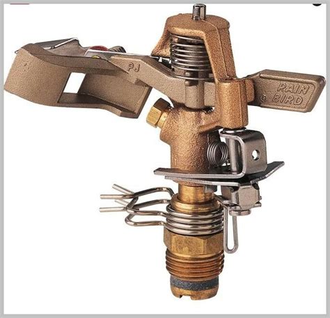 Rain Bird 25pjda C Brass Deluxe Impact Lawn Turf Sprinkler Head 1 2