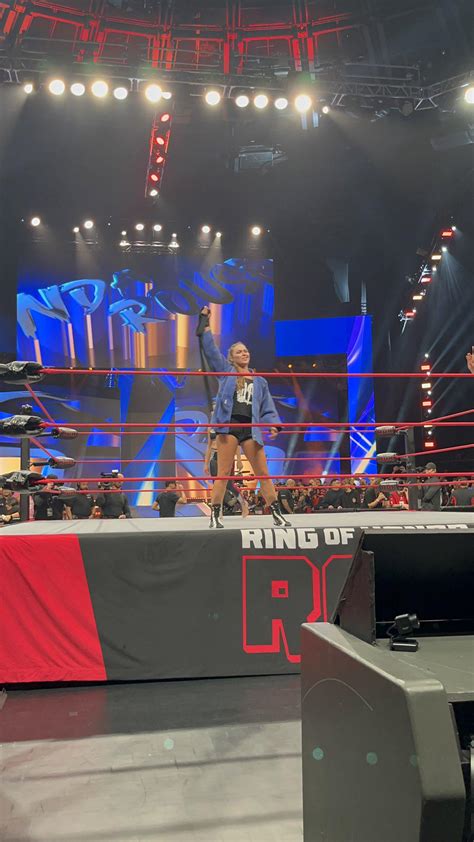 Ronda Rousey Made Her Roh Debut R Thespotlightnews