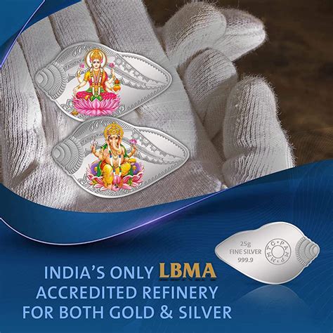 Mmtc Pamp Purity Lakshmi Ganesh Shankh Shape Gm Silver Coin