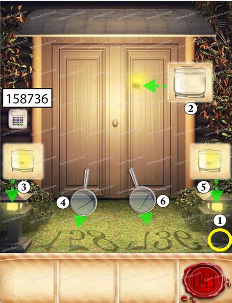 100 Doors Seasons Part 1 Level 43 Game Solver