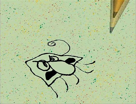 SpongeBuddy Mania - SpongeBob Characters - Squid Drawing