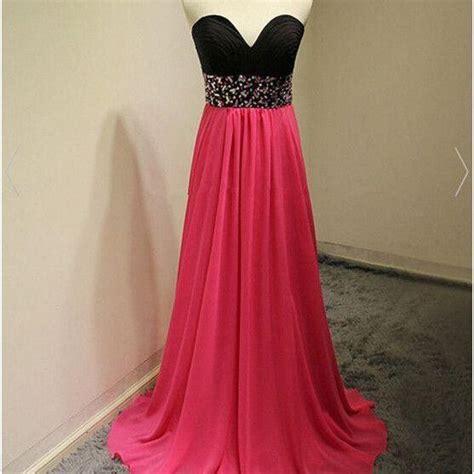 Sweetheart Prom Dress Red Chiffon Prom Dress Evening Dress Formal Dress