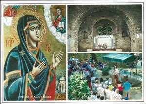 Postcard Efes Hazreti Meryem In Evi Ephesus House Of The Virgin