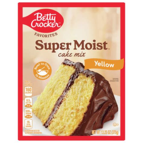 Betty Crocker Cake Mix Yellow Favorites