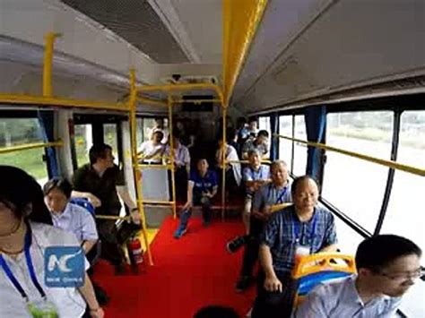 China Made Bus Makes World S First Inter City Driverless Trip Video