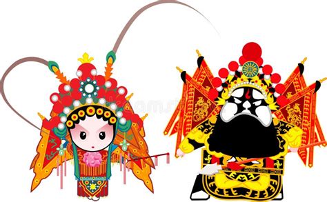 Beijing Opera Cartoon Stock Illustrations 18 Beijing Opera Cartoon