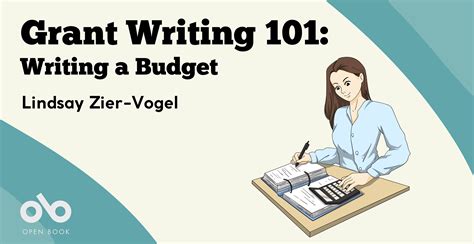 Grant Writing 101 Writing A Budget Open Book