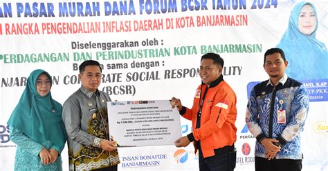 Bantuan Csr Bertambah Kini Giliran Banjarmasin Timur Gelar Pasar Murah