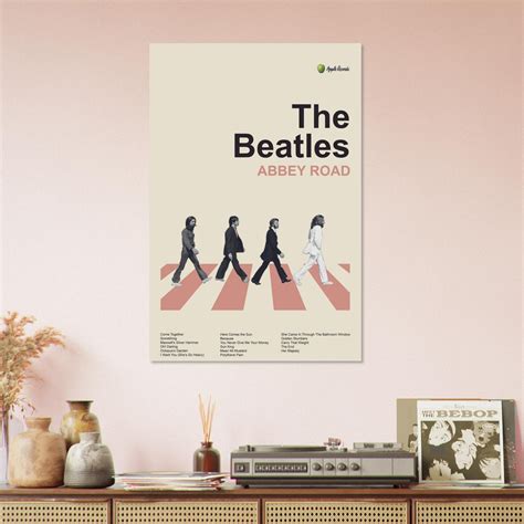 The Beatles Abbey Road Poster - Etsy